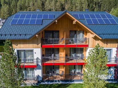 Hundehotel - Tauplitz - Appartementhaus im Sommer - Hotel Wohlfühlpension Gell und Appartements
