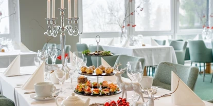 Hundehotel - Trink-/Fressnapf: an der Rezeption - Thüringen - Restaurant - Hotel Kammweg am Rennsteig