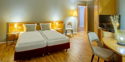 Hundehotel - Trink-/Fressnapf: an der Rezeption - Thüringen - Familienzimmer - Hotel Kammweg am Rennsteig