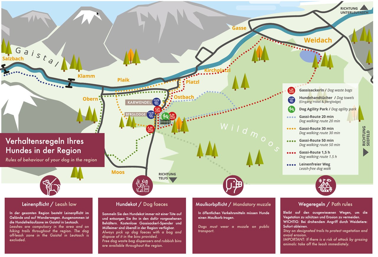 Adults only Alpenhotel Karwendel Ausflüge mit Hund Rundwanderungen vom Hotel aus