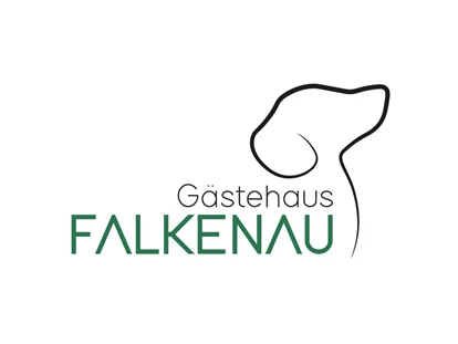 Hundehotel - Pools: Schwimmteich - Logo - Gästehaus Falkenau