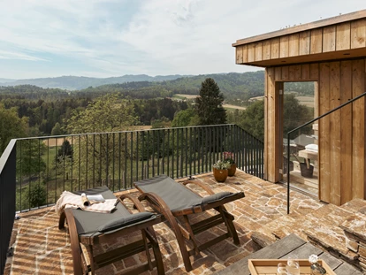 Hundehotel - Unterkunftsart: Ferienhaus - Deutschlandsberg - Ferienhaus Rosa - Sauna auf der eigenen Terrasse - Am Wildbachberg