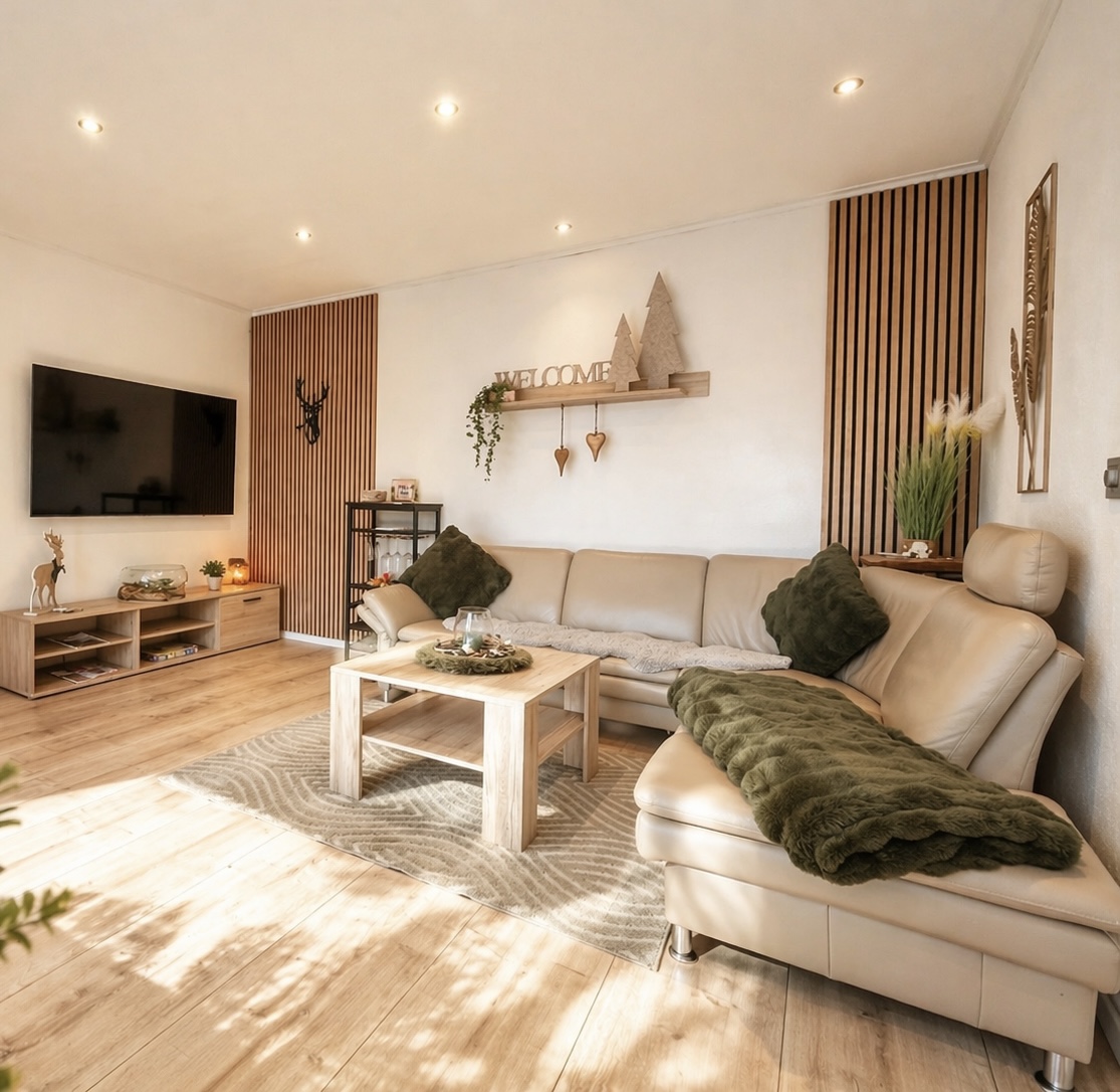 Urlaub-mit-Hund: offenes Raumkonzept - Natur & Wellness Haus Oase