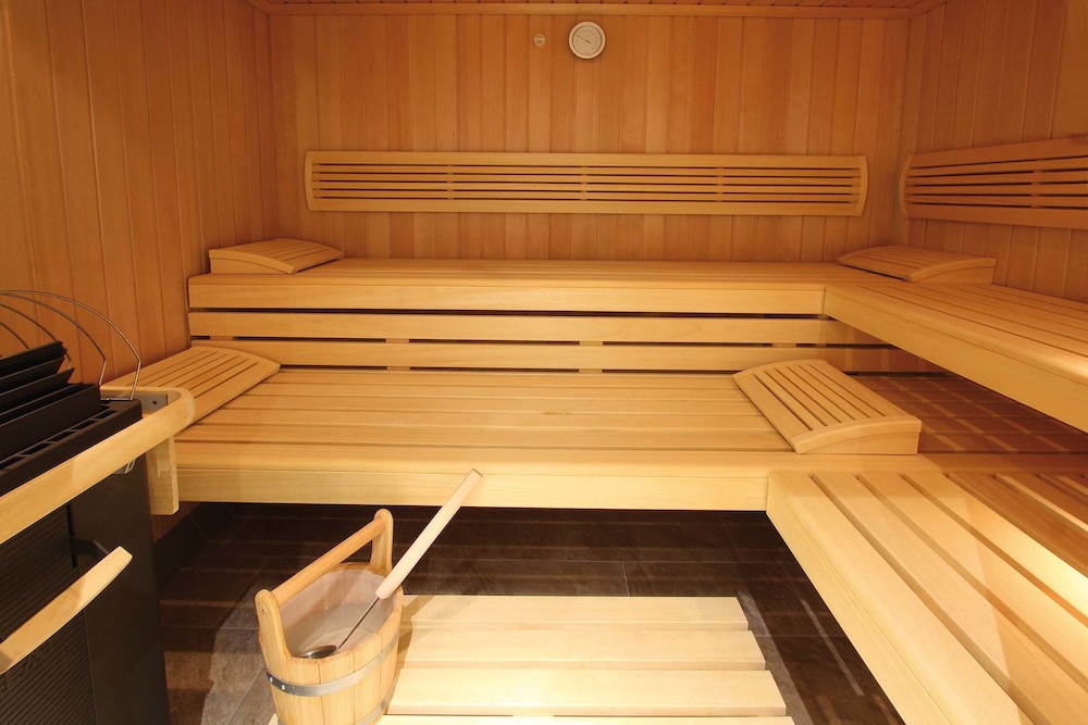 Urlaub-mit-Hund: Die finnische Sauna in "Cristall"  - Chalet Cristall und Chalet Josi ***Superior