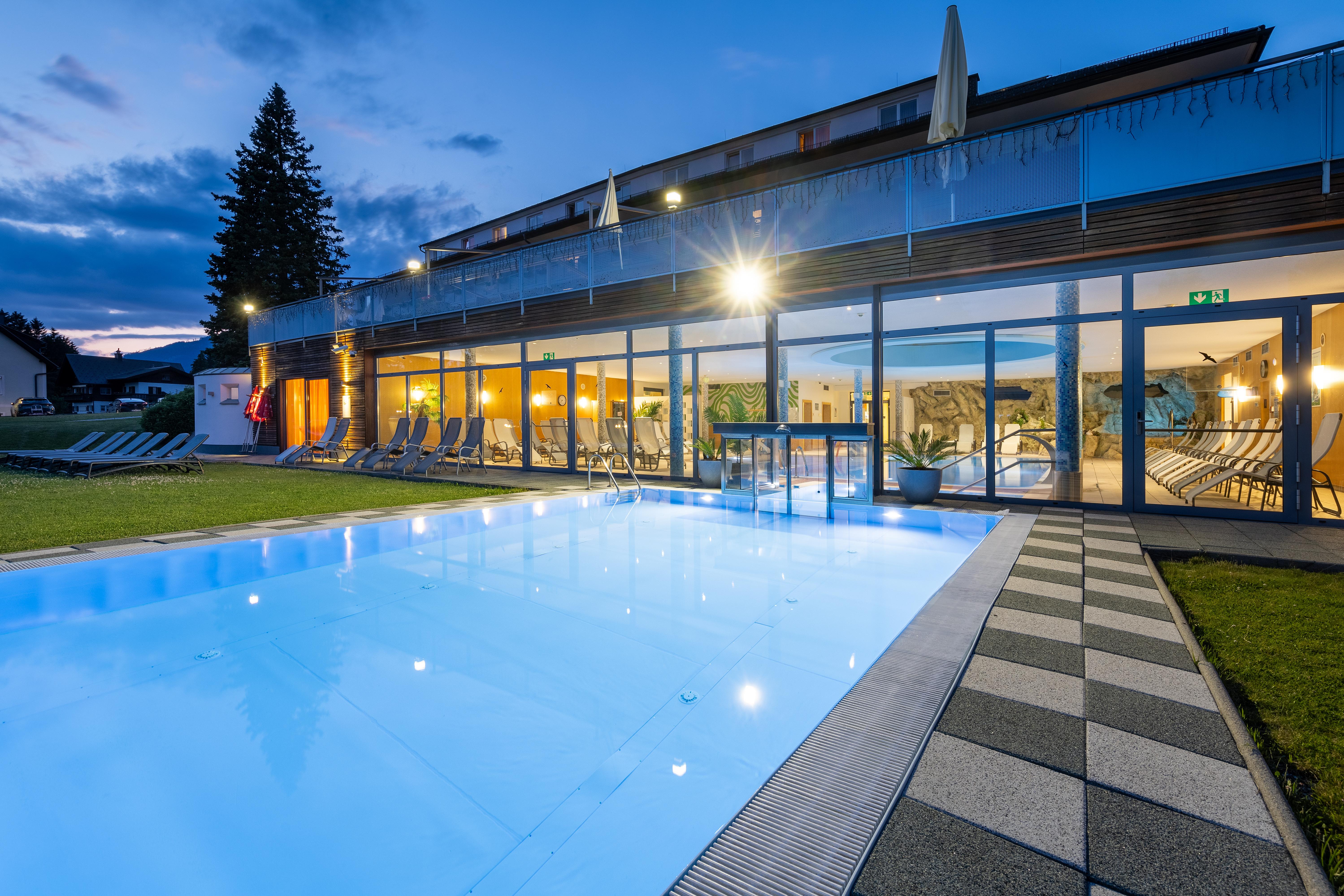 Urlaub-mit-Hund: Hotel Restaurant Grimmingblick - Wellnessbereich - Hotel Restaurant Grimmingblick