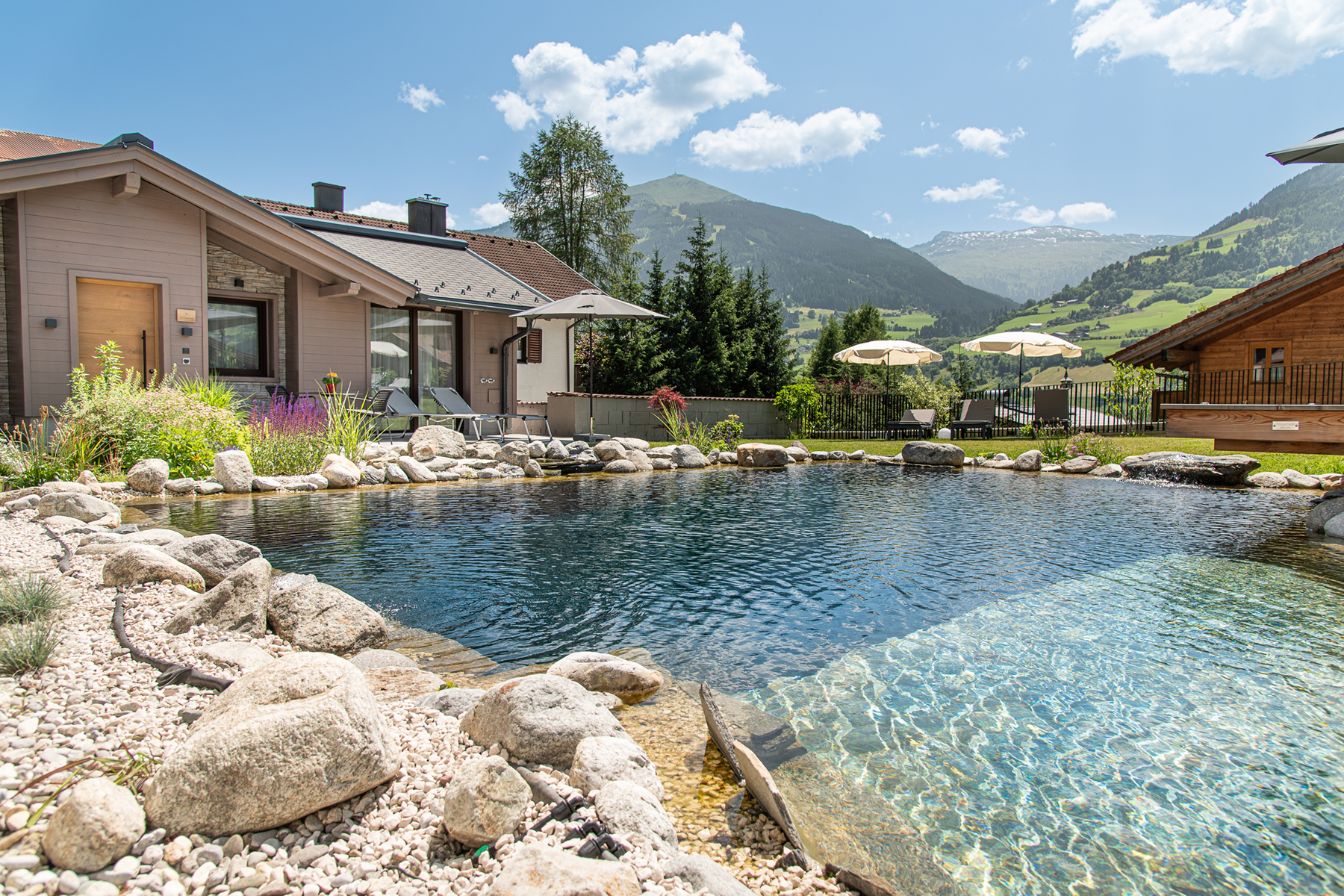 Hundehotel - Sankt Margarethen im Lungau - Chalet mit Badeteich - Lieblingsplatzl