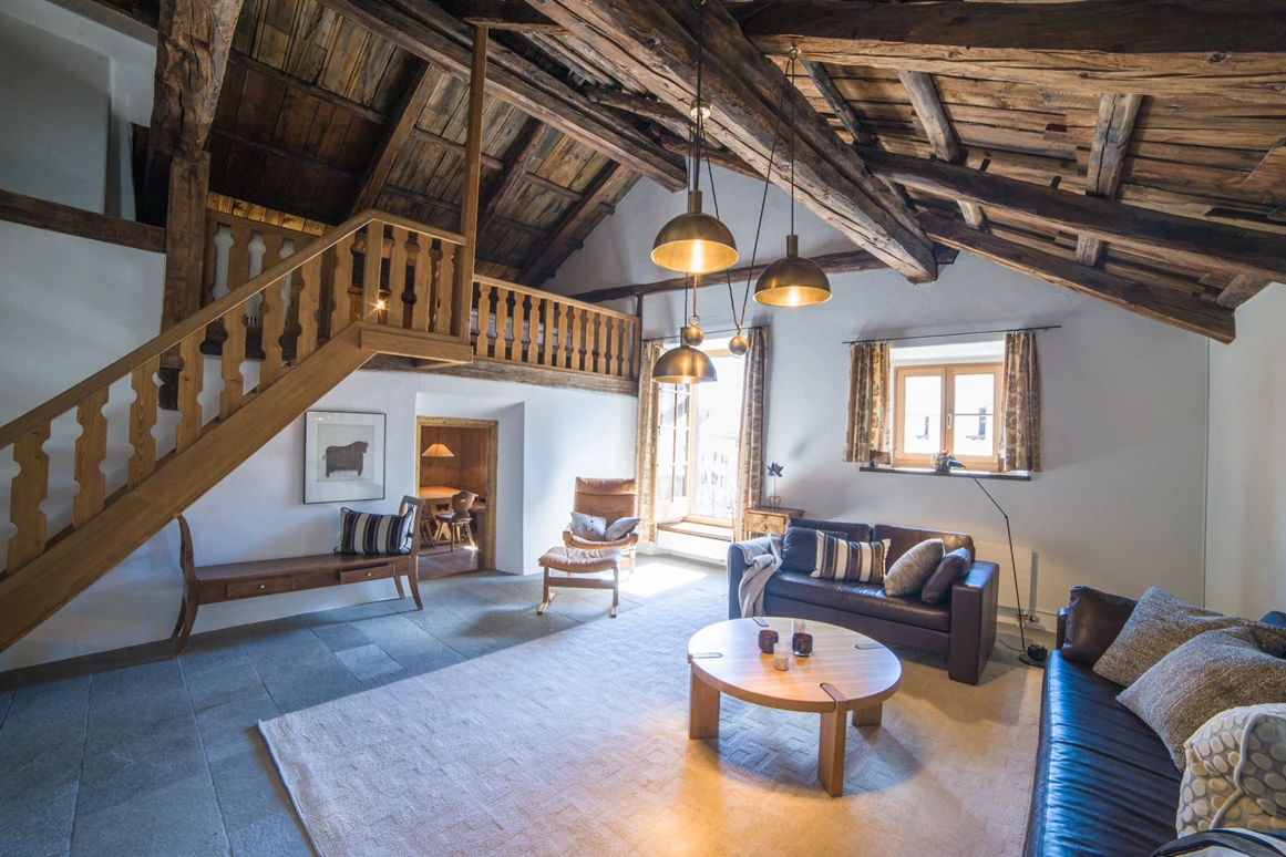 Ferienhaus mit Hund: Chesa Michel - Bever