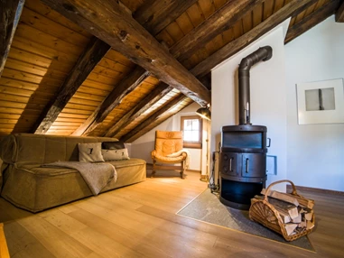 Ferienhaus mit Hund: Chesa Michel - Bever