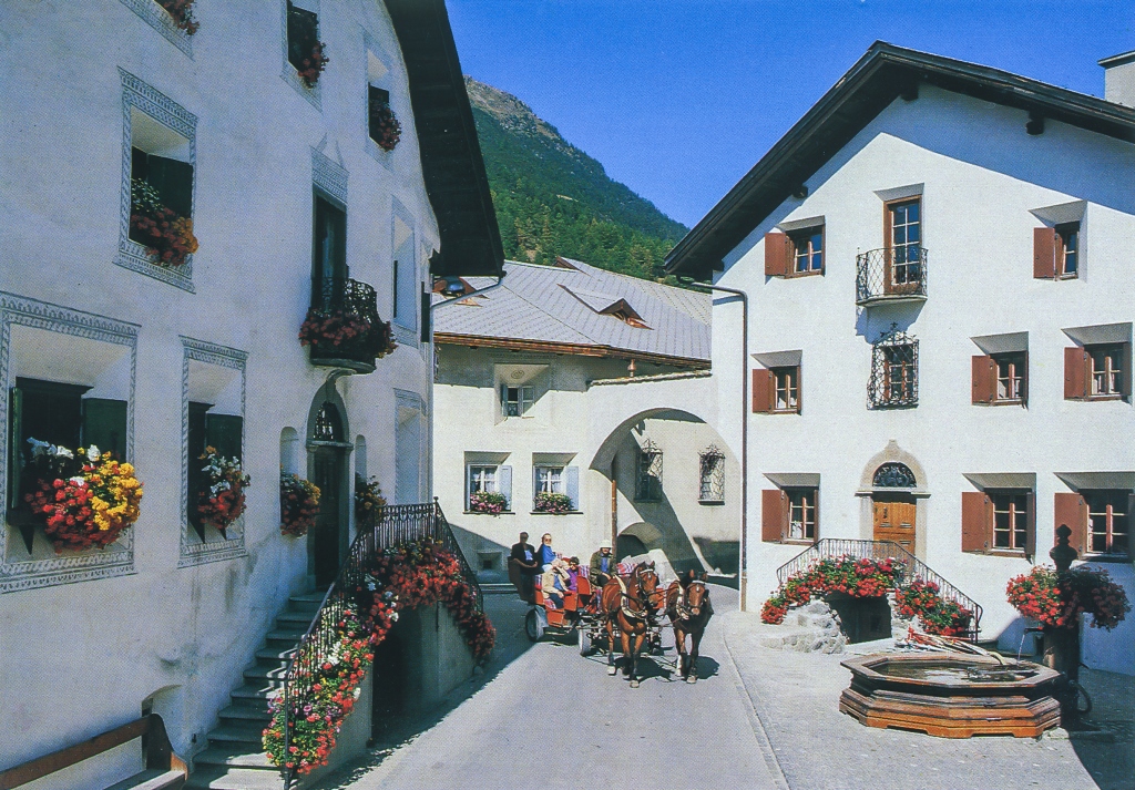 Ferienhaus mit Hund: Chesa Michel - Bever