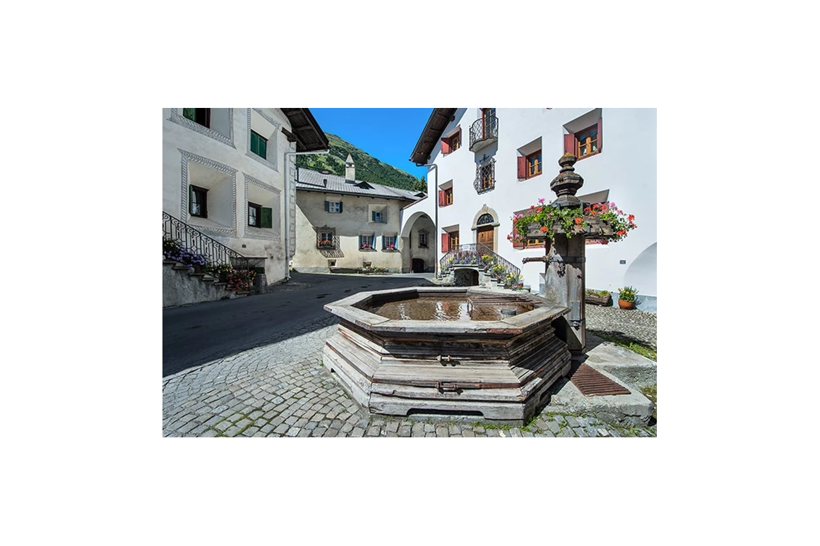 Ferienhaus mit Hund: Chesa Michel - Bever