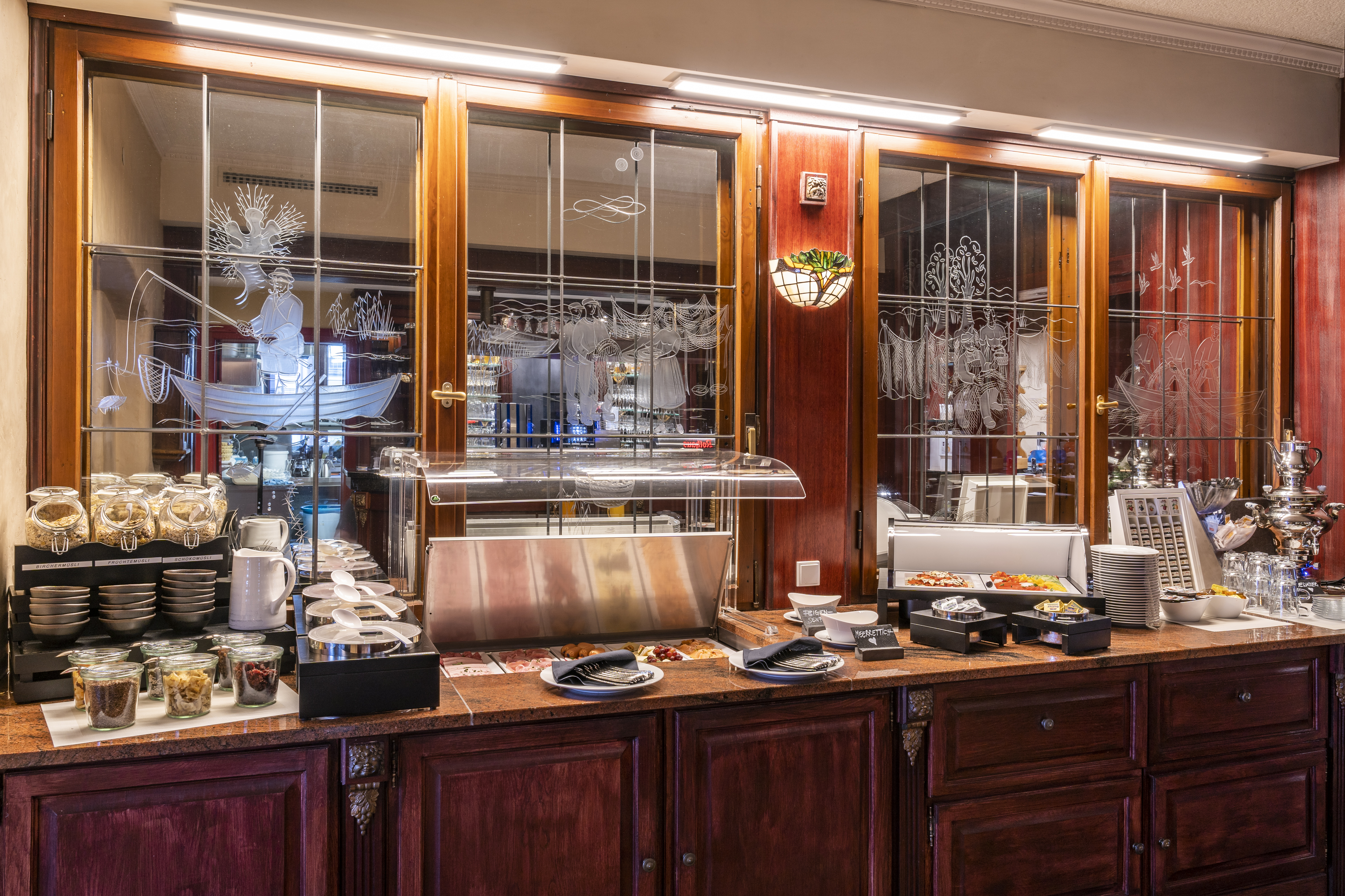 Hundehotel - barrierefrei - Region Bodensee - Frühstückbüffet - Hotel Hagnauer Hof