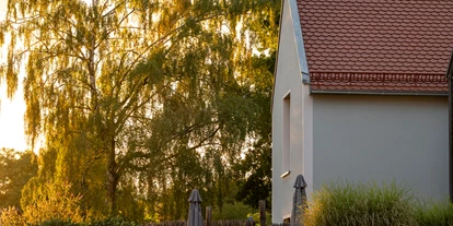 Hundehotel - Trink-/Fressnapf: vor dem Haus - Fürth (Fürth) - Chaletdorf Büchelbergerei