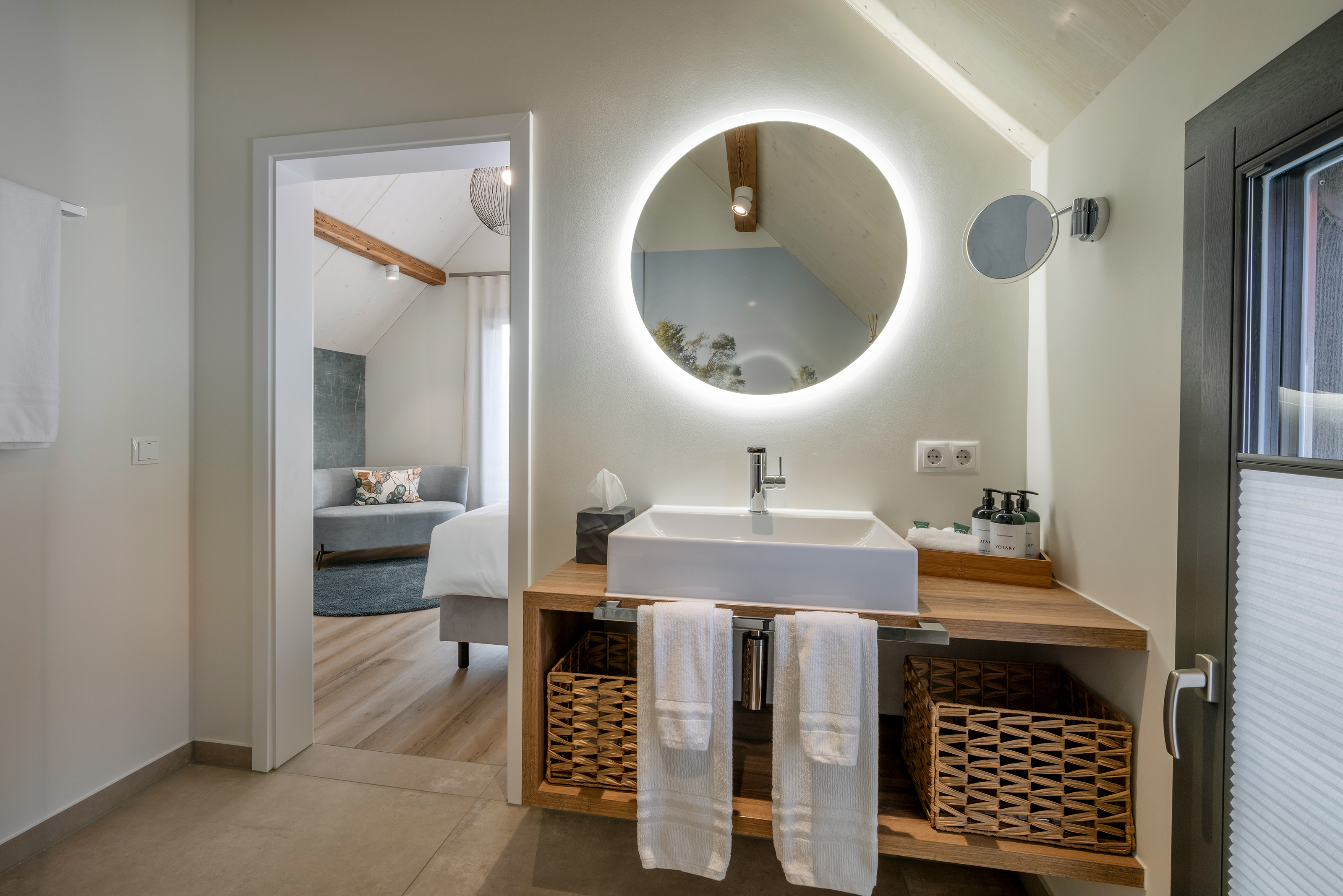 Urlaub-mit-Hund: Chaletdorf Büchelbergerei  - Wohnen | Schlafen