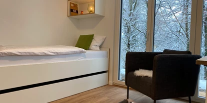 Hundehotel - Verpflegung: Halbpension - Baden-Württemberg - Bett Boarding Apartments 100x200cm - Sapia Hotel St. Fridolin