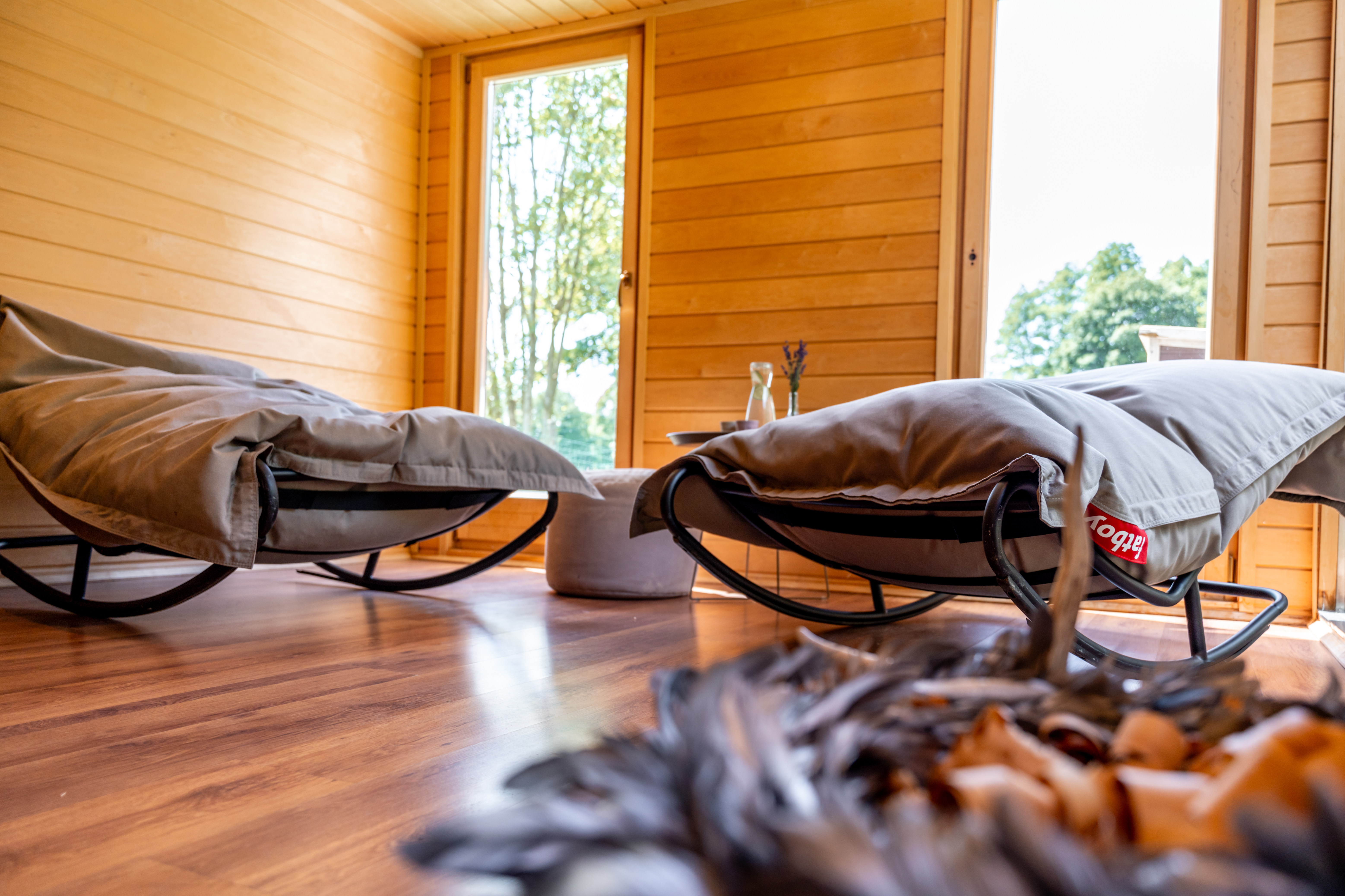 Urlaub-mit-Hund: Ruheraum Sauna - Sapia Hotel Rheinsberg