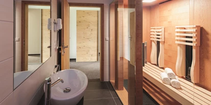 Hundehotel - Verpflegung: Halbpension - Baden-Württemberg - Juniorsuite Komfort eigene Infrarotsauna - Sapia Hotel Rheinsberg