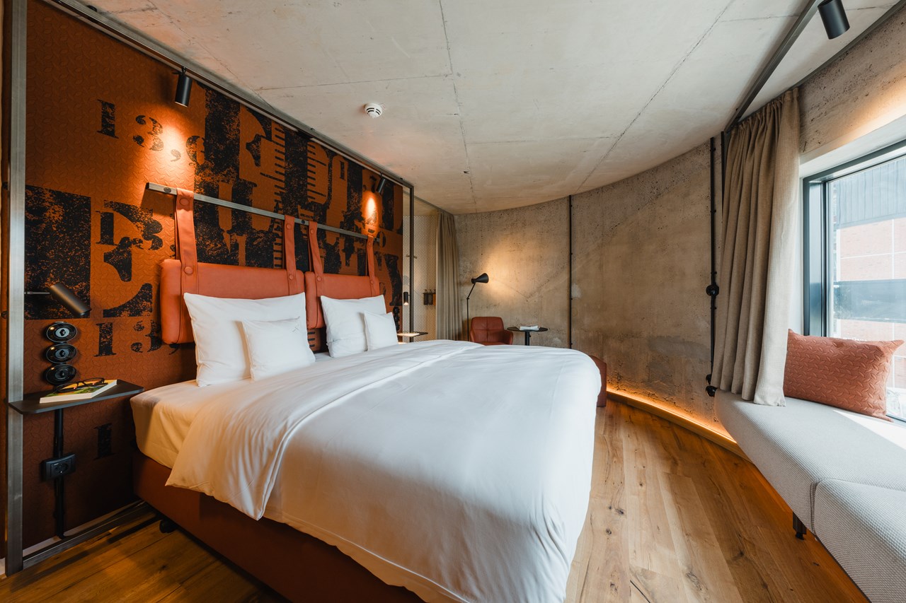 John & Will Silo-Hotel by Guldsmeden Zimmerkategorien Grode Stuuv