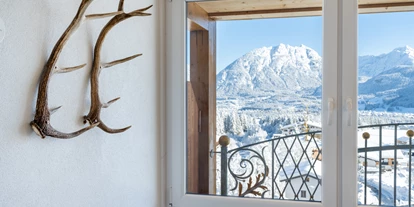 Hundehotel - Ofterschwang - Ausblick aus einer PanoramaSuite - Panoramahotel Talhof Garni & more