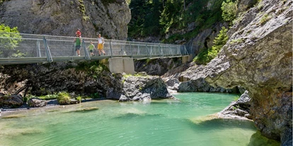 Hundehotel - Ofterschwang - In den Stuibenfällen ist das Wasser auch besonders schön - Panoramahotel Talhof Garni & more
