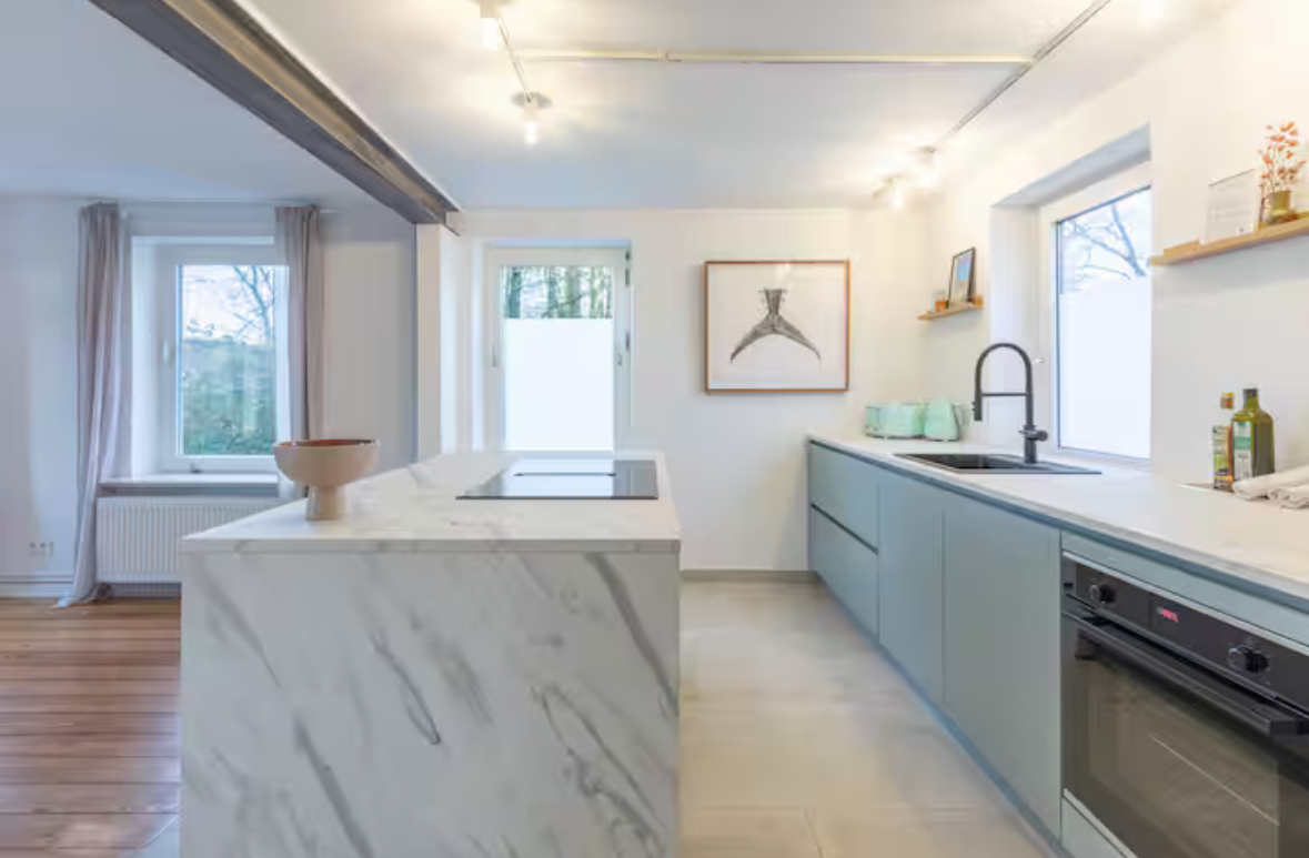 Ferienhaus mit Hund: Villa Morgenthau