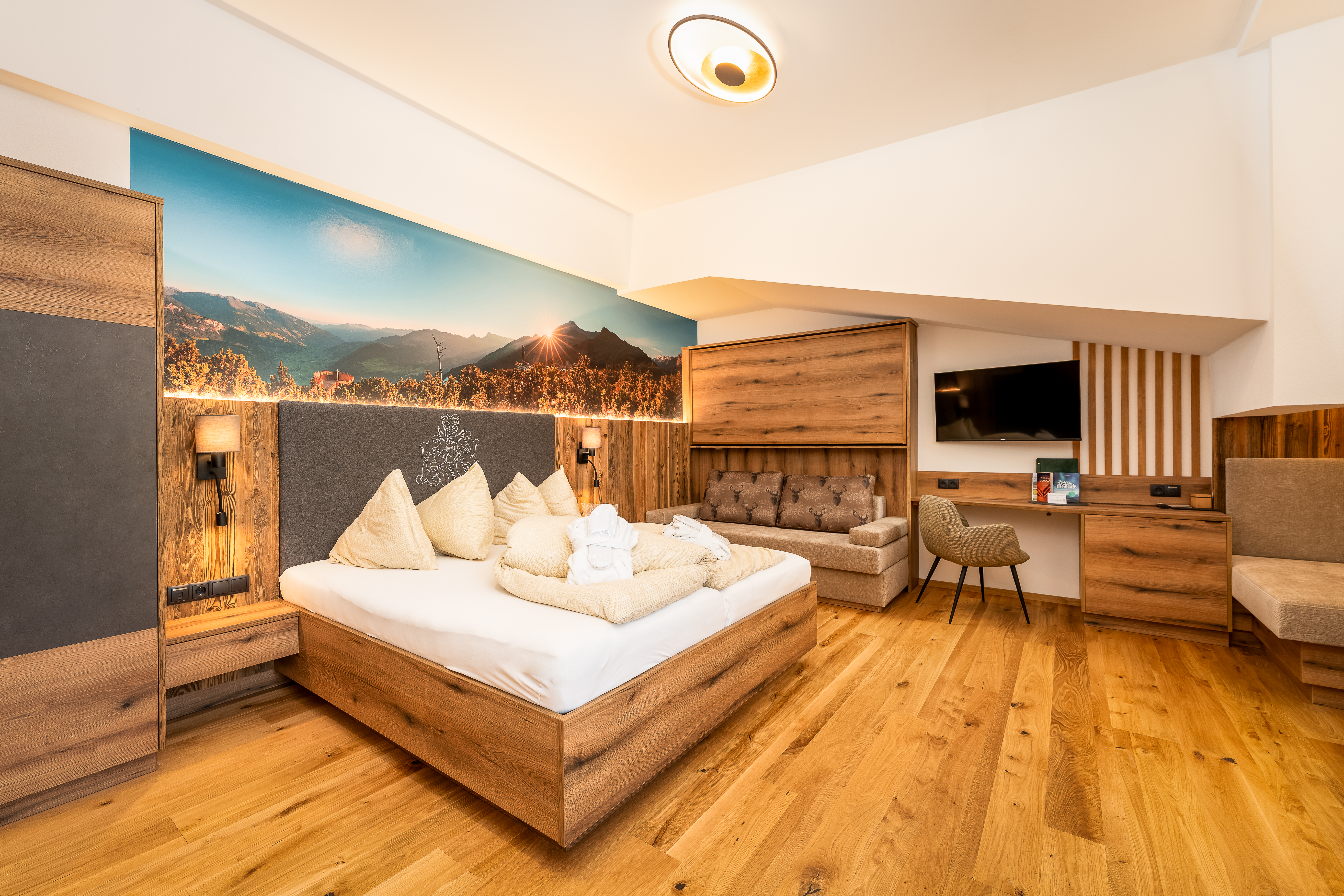 Urlaub-mit-Hund: Alpenwohlfühlhotel Dörflwirt  - Wohnen | Schlafen