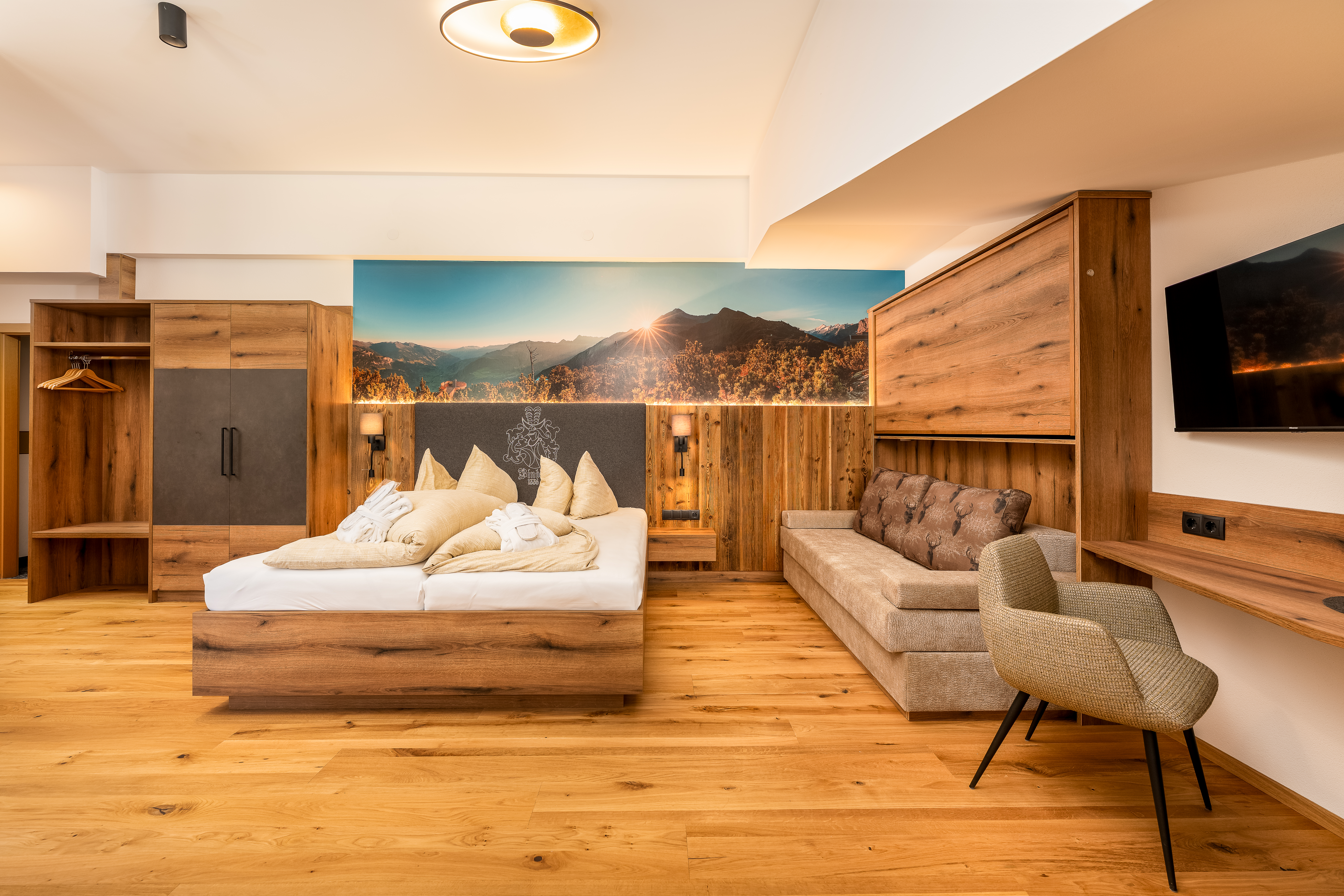 Urlaub-mit-Hund: Alpenwohlfühlhotel Dörflwirt  - Wohnen | Schlafen