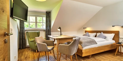Hundehotel - Umgebungsschwerpunkt: Berg - Bernried (Landkreis Deggendorf) - Zimmer - Wild-Berghof Buchet