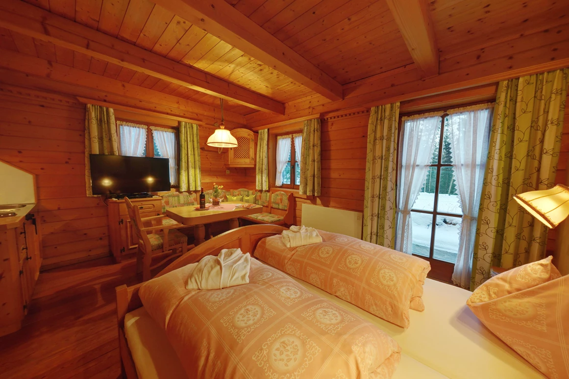 Ferienhaus mit Hund: Schlafzimmer 3 – Glocknerstüberl - Glocknerhaus Naturdomizil