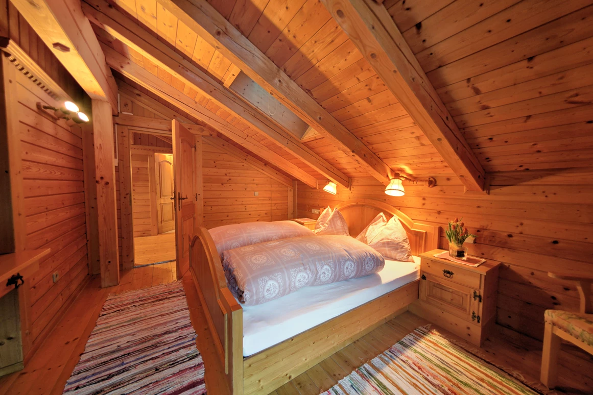 Ferienhaus mit Hund: Schlafzimmer 2 - Glocknerhaus Naturdomizil