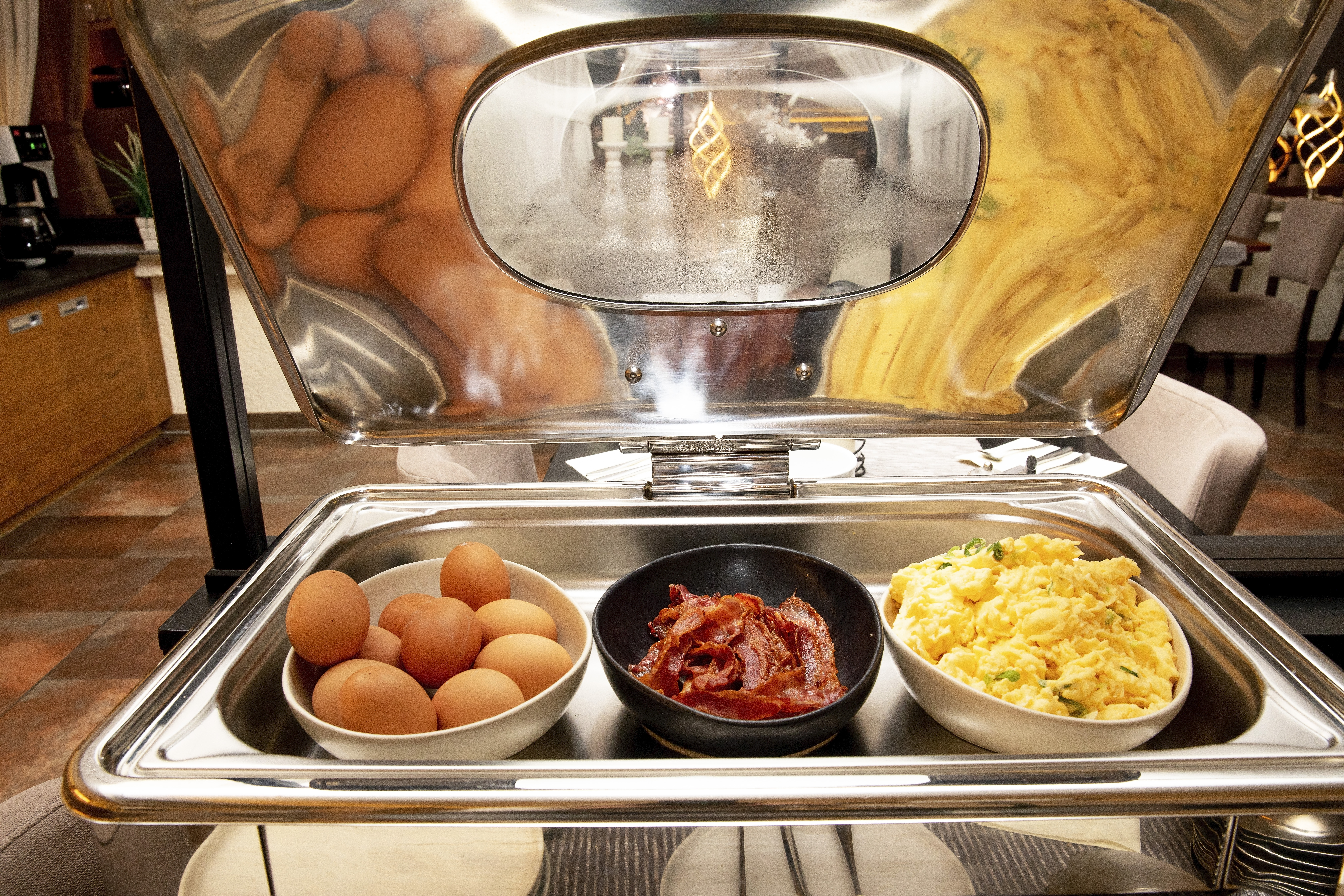 Urlaub-mit-Hund: Frühstücksbuffet - Hotel Forsthaus