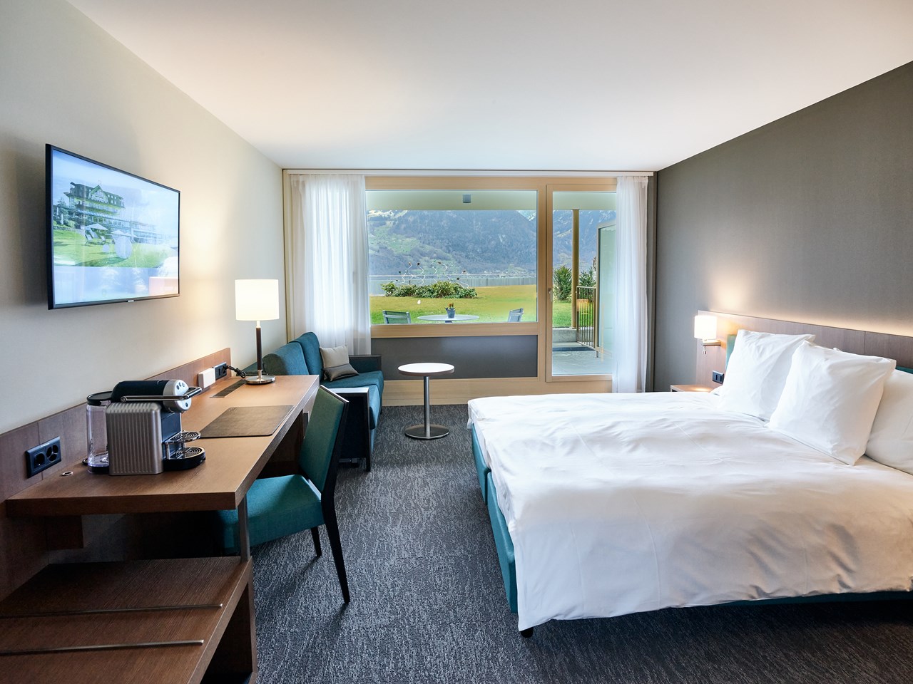 Belvédère Strandhotel Spiez Zimmerkategorien Premium Lakeside Room