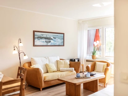 Hundehotel - Sauna - Grömitz - Wohnzimmer MEER-Leben - Immenhagen Ferienwohnungen