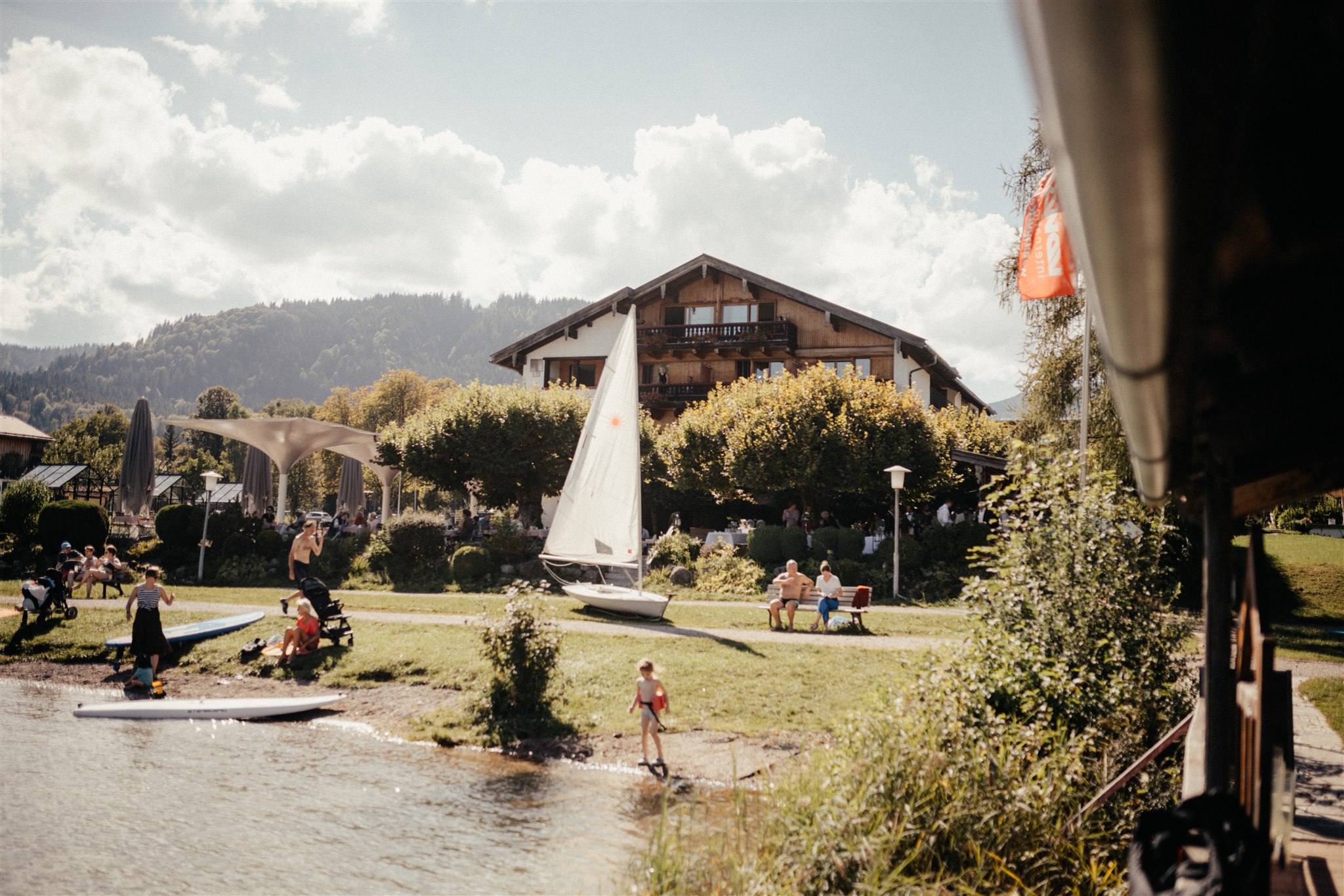 Urlaub-mit-Hund: Hotel Terrassenhof - Haus | Umgebung, Wasser | Wellness