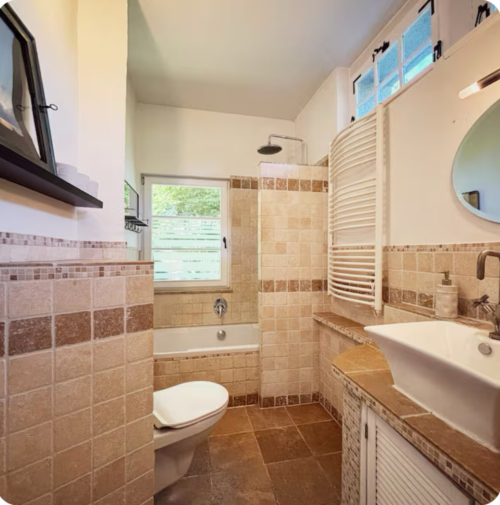 Ferienhaus mit Hund: Denkmalgeschütztes Cottage + Schwimmteich + Garten