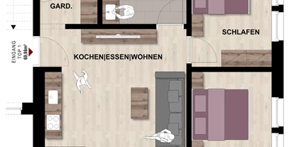 Hundehotel - Snowboarden - Bregenzerwald - TOP 1 - Elisabeth Appartements