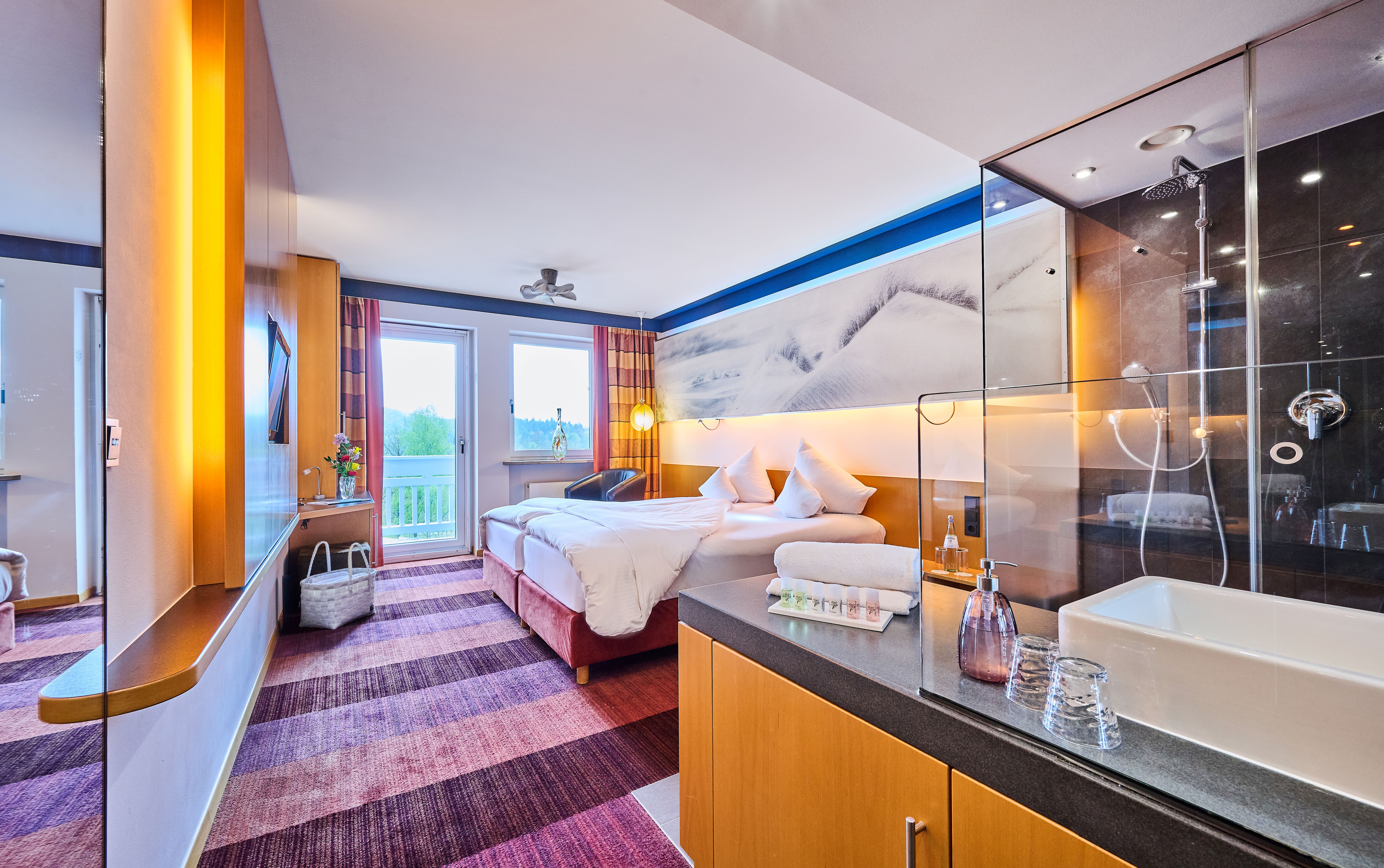 Urlaub-mit-Hund: Unser Feel Free Doppelzimmer - Hotel Wutzschleife - Wohnen | Schlafen