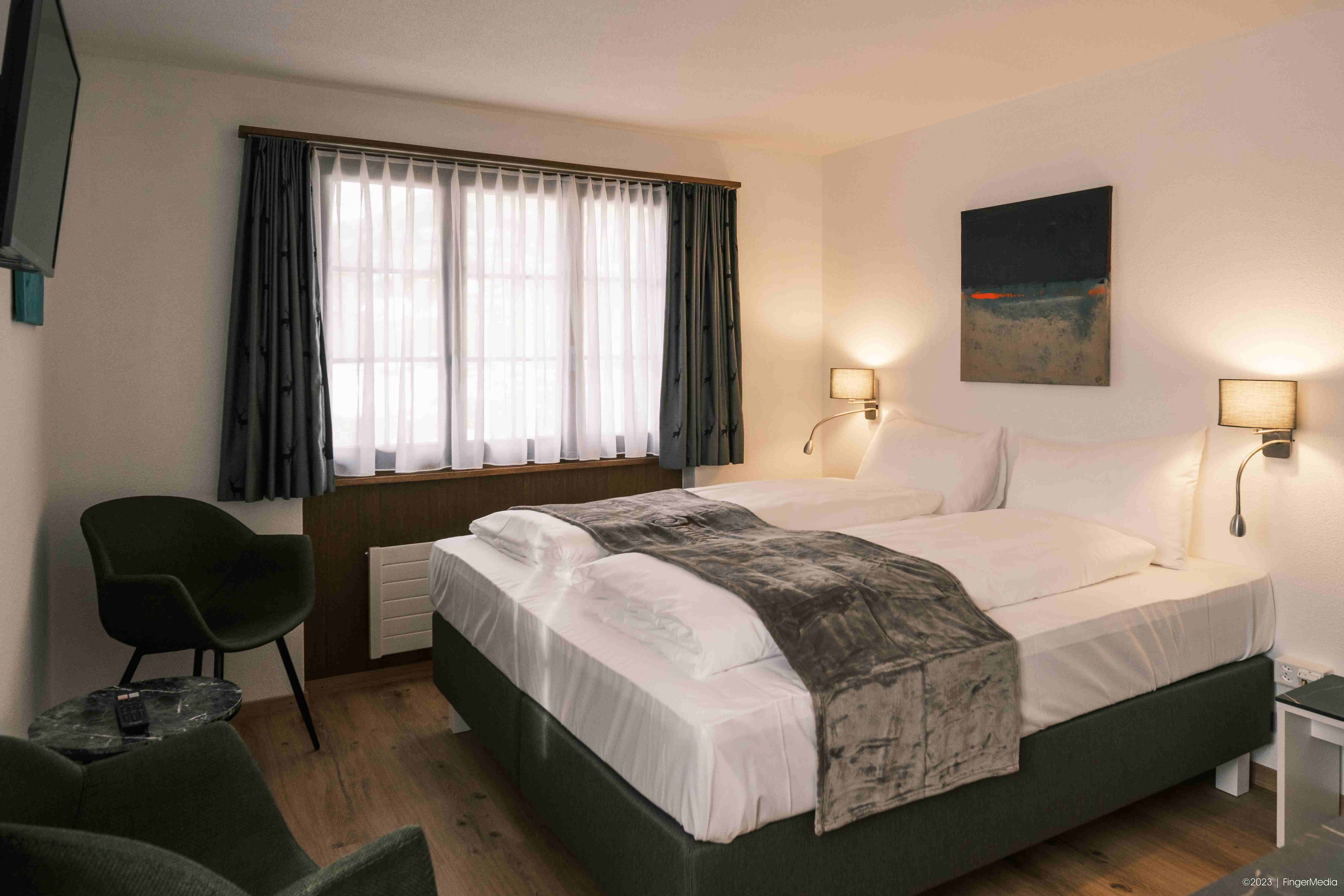 Gasthof Tenne Zimmerkategorien Doppelzimmer mit Bergblick