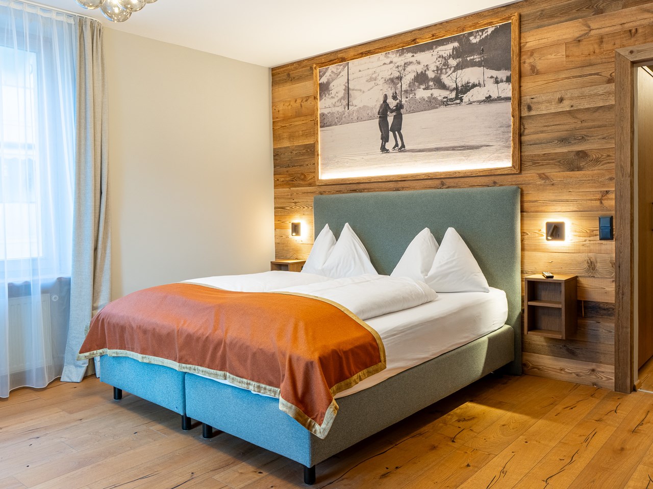 GRETI – Alpine Boutique Hotel mit Alpentherme Eintritt Zimmerkategorien Alpenzimmer Premium