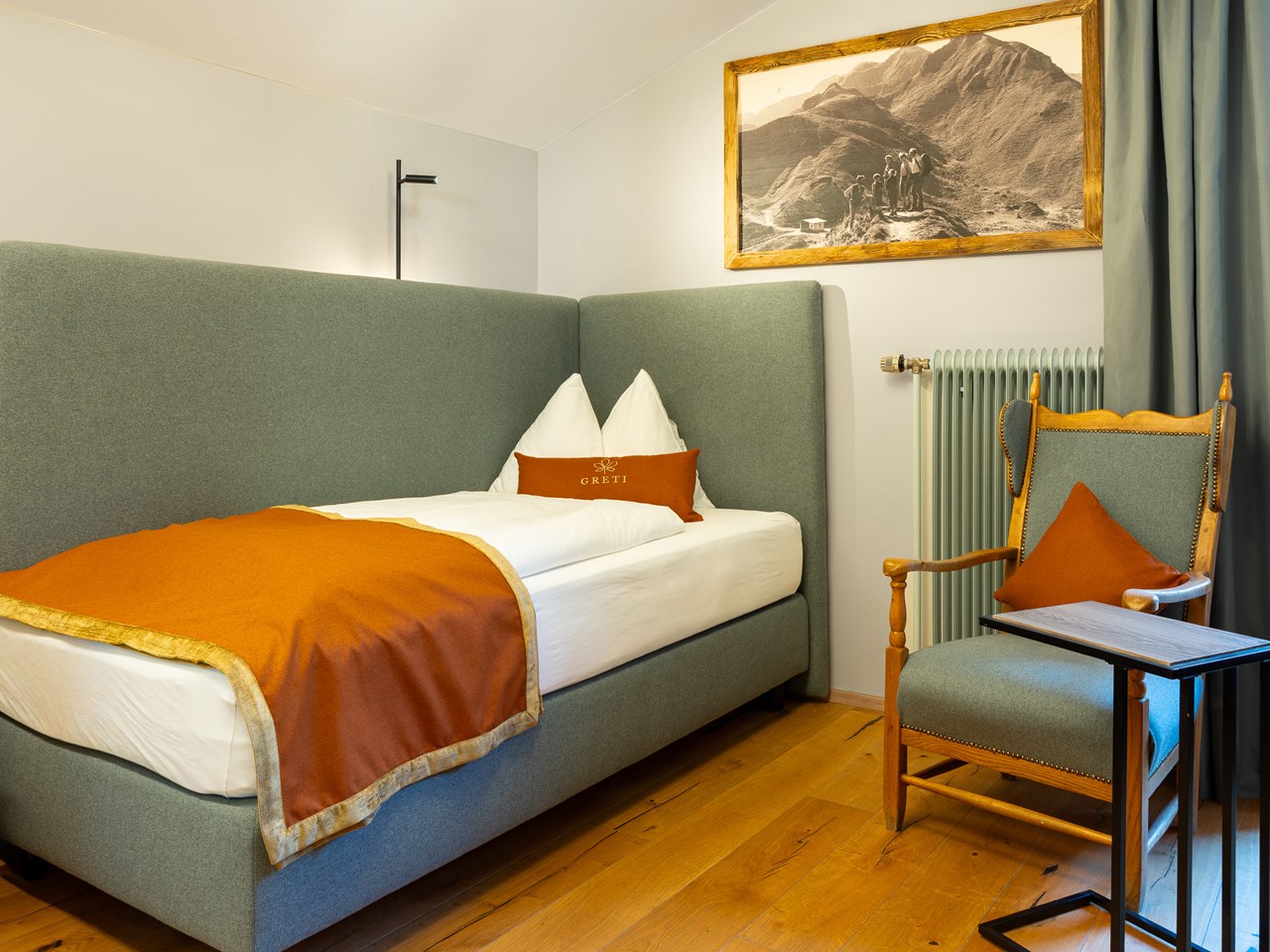 GRETI – Alpine Boutique Hotel mit Alpentherme Eintritt Zimmerkategorien Einzelzimmer Classic