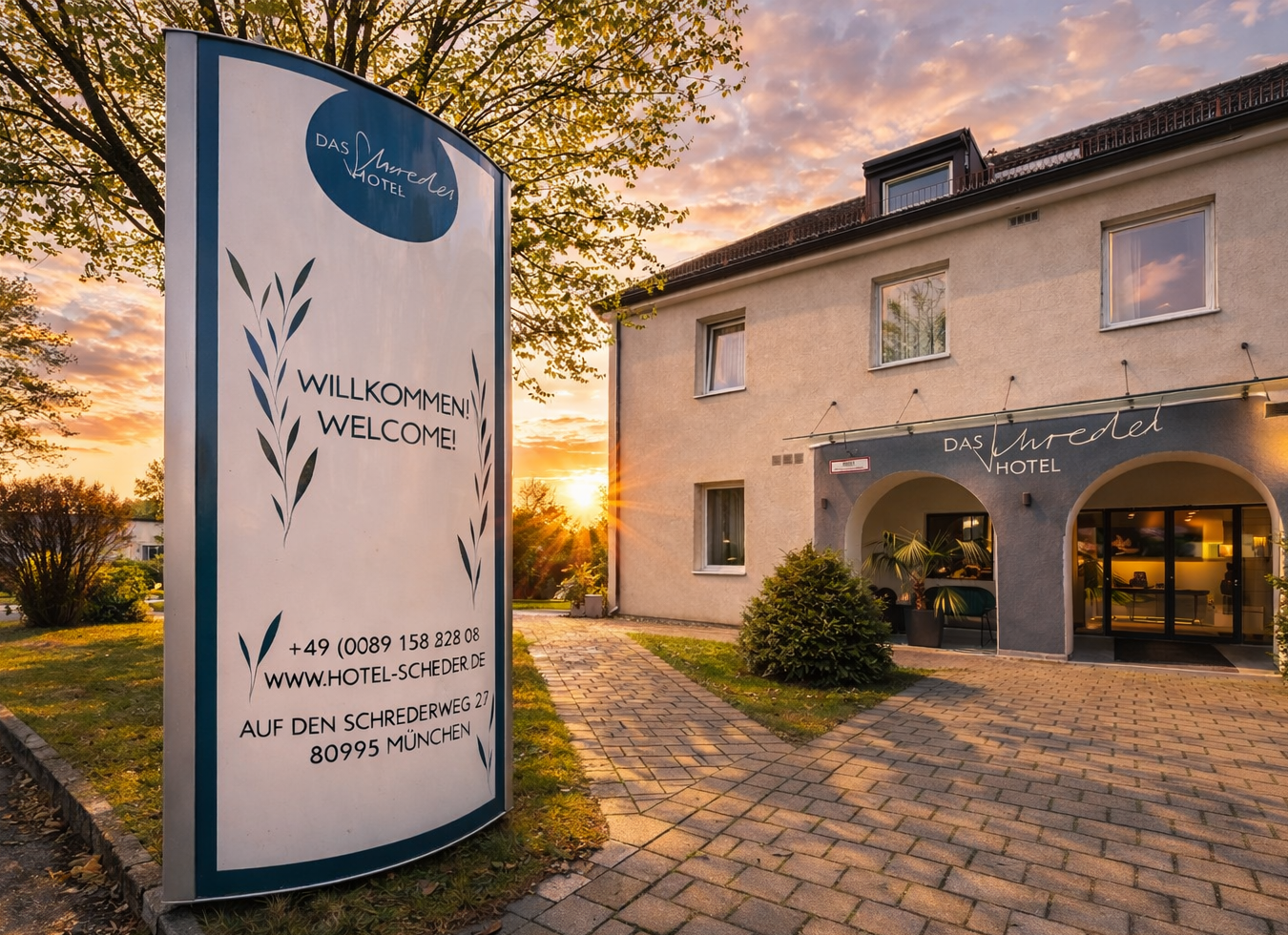 Hundehotel - Unterkunftsart: Hotel - Oberbayern - Das Schreder Hotel North Free Parking