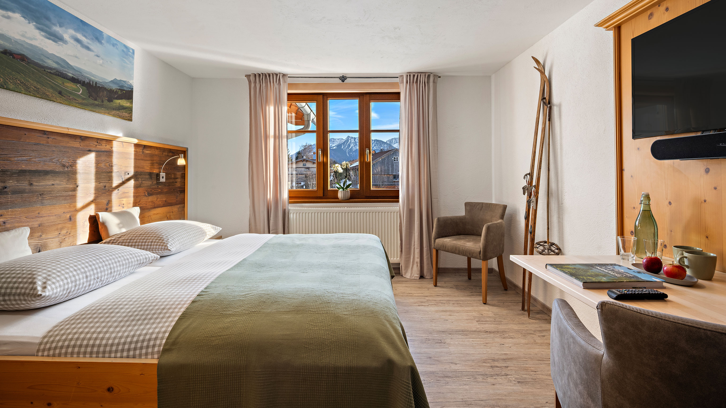 Hundehotel - Hirschegg (Mittelberg) - Smart Doppelzimmer - Hotel Bergsonne Allgäu