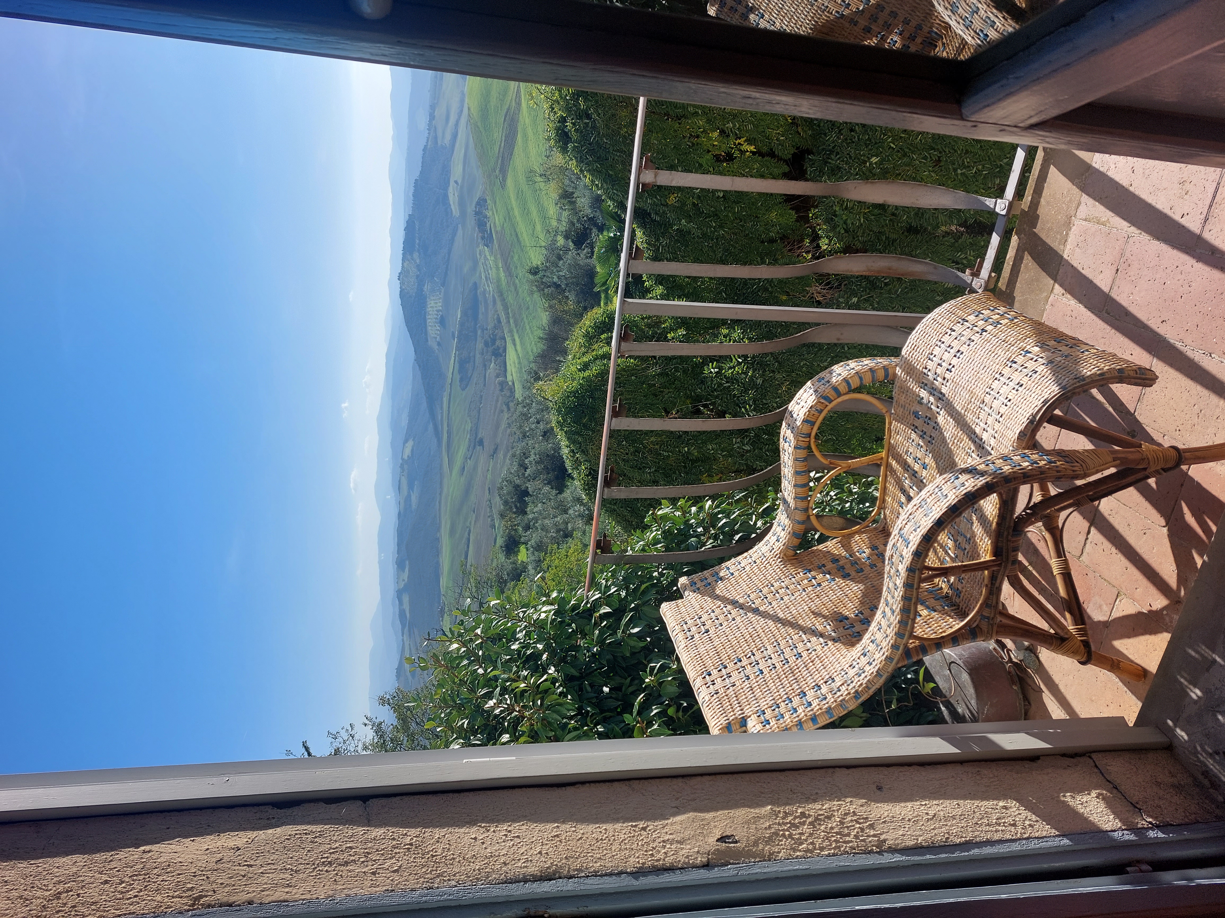 Urlaub-mit-Hund: Bei Schönwetter, Blick auf das Val di Cecina - Le Guadalupe by Luigi - Haus | Umgebung