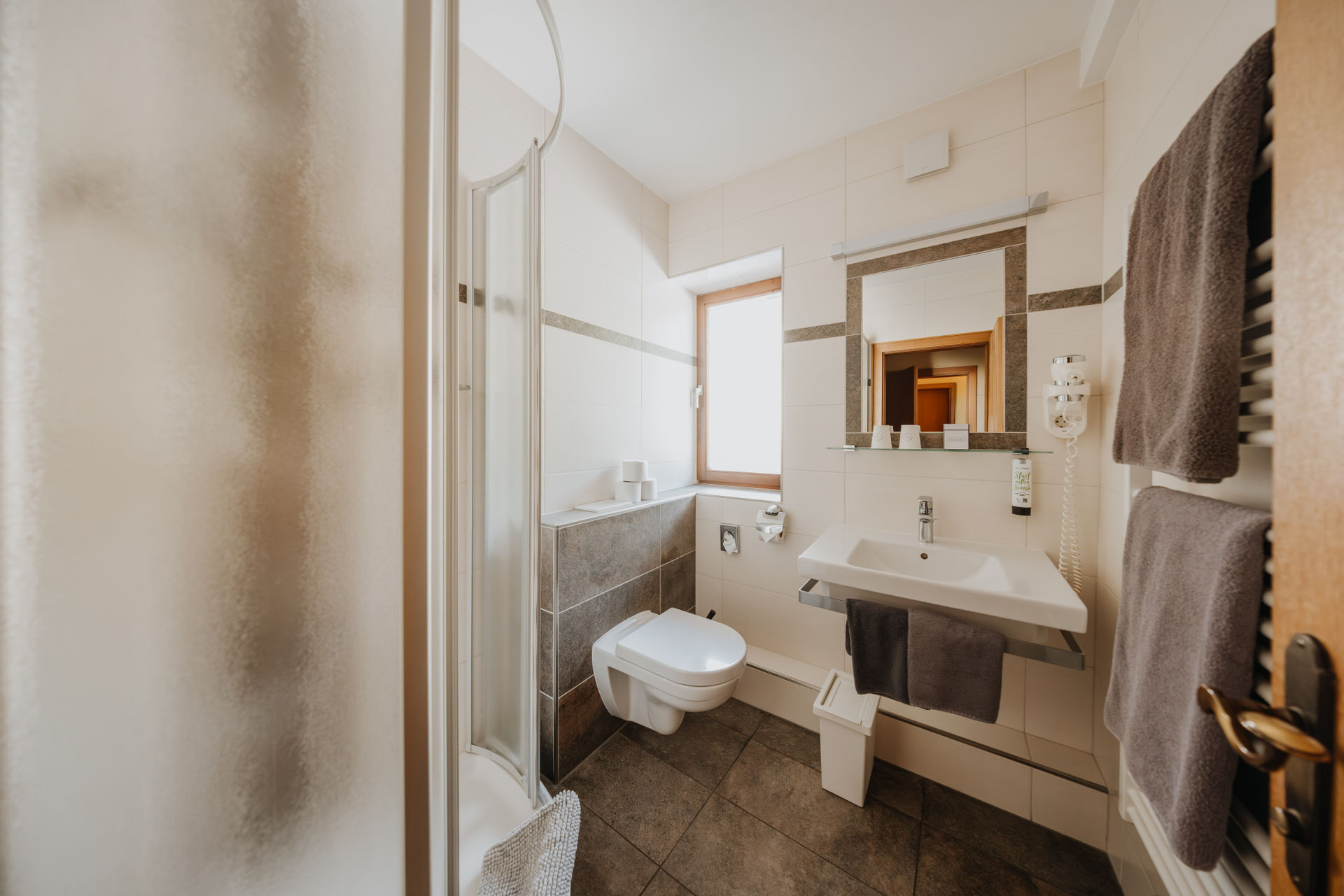 Urlaub-mit-Hund: Badezimmer - Hotel Grimming Dogs & Friends