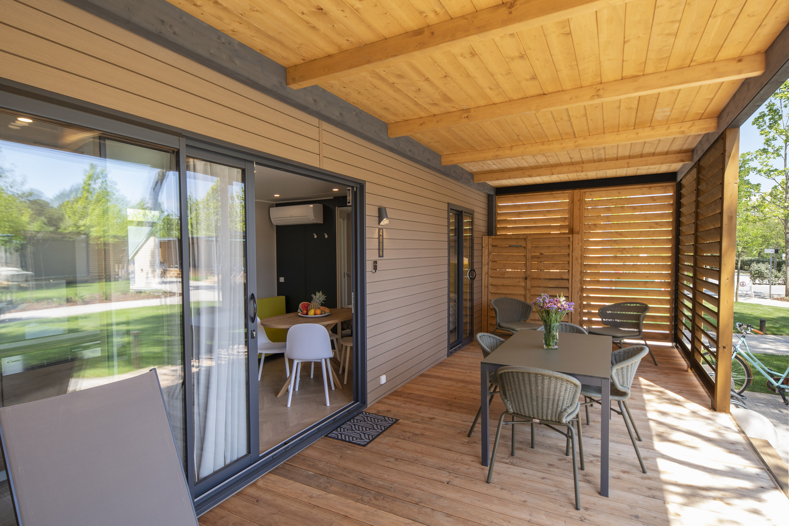 Urlaub-mit-Hund: Green Lodge - Pappasole Camping Village - Wohnen | Schlafen