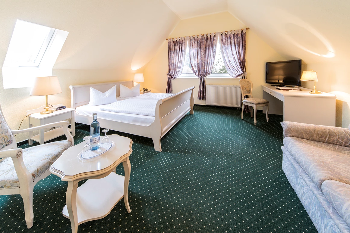 Urlaub-mit-Hund: Doppelzimmer - Seehotel Heidehof