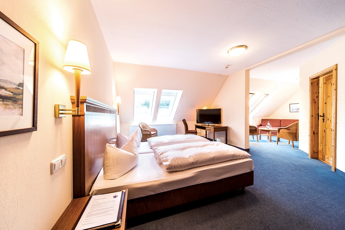 Urlaub-mit-Hund: Doppelzimmer Large - Seehotel Heidehof
