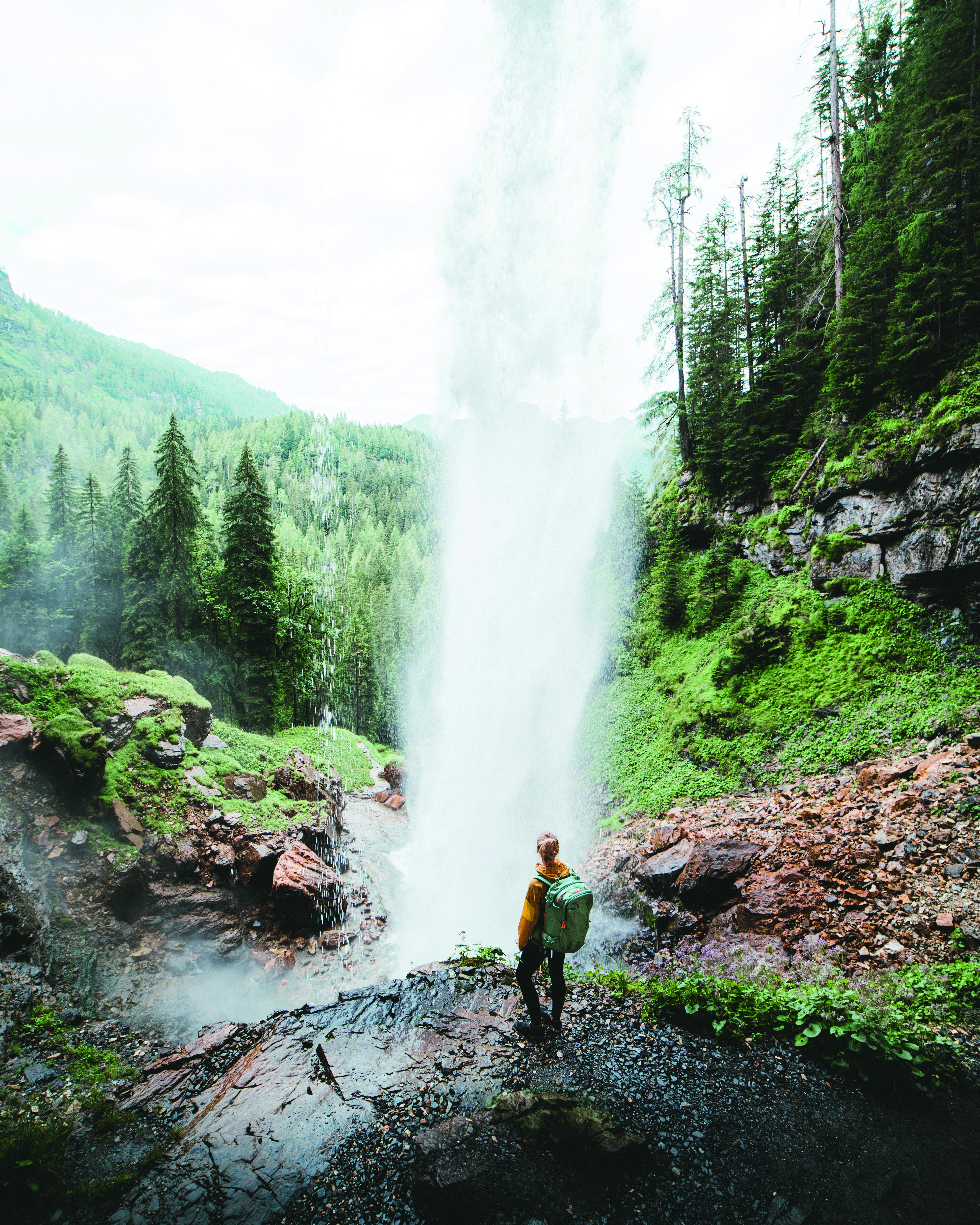 Hotel Binggl Obertauern Ausflüge mit Hund Johanneswasserfall