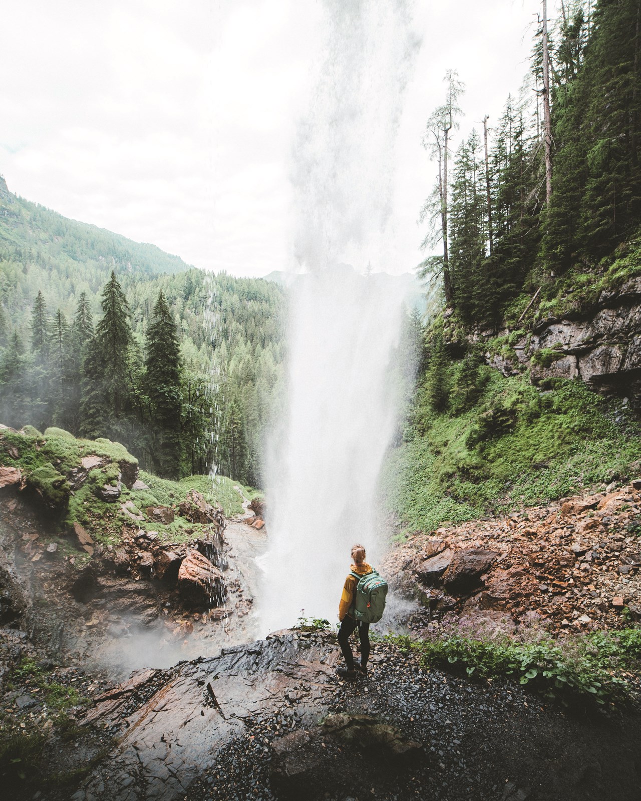 Hotel Binggl Obertauern Ausflüge mit Hund Johanneswasserfall
