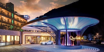 Hundehotel - Pools: Schwimmteich - Quellenhof Luxury Resort Passeier