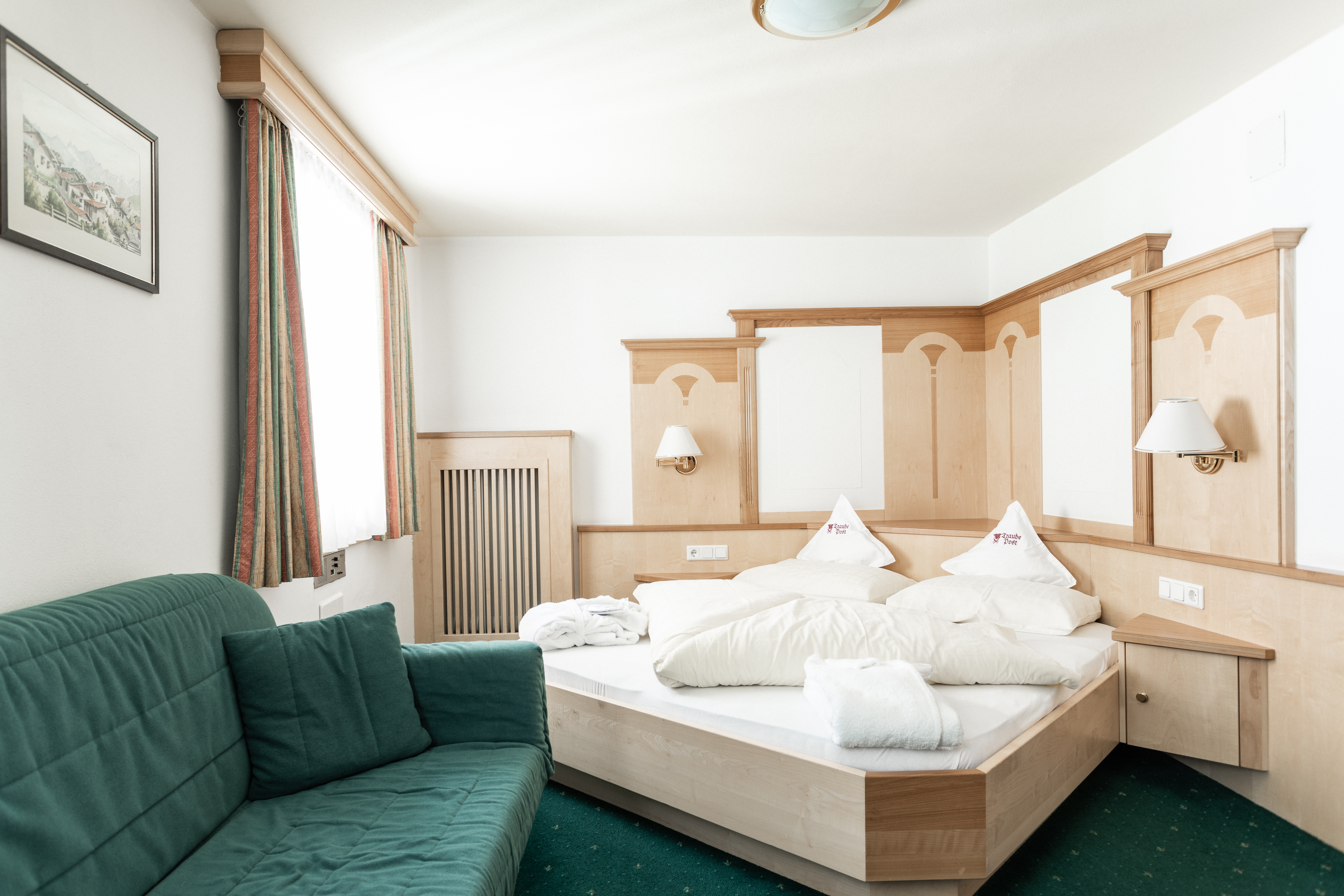 Aktiv und Wellnesshotel Traube Post Zimmerkategorien Juniorsuite Romantik Almeina